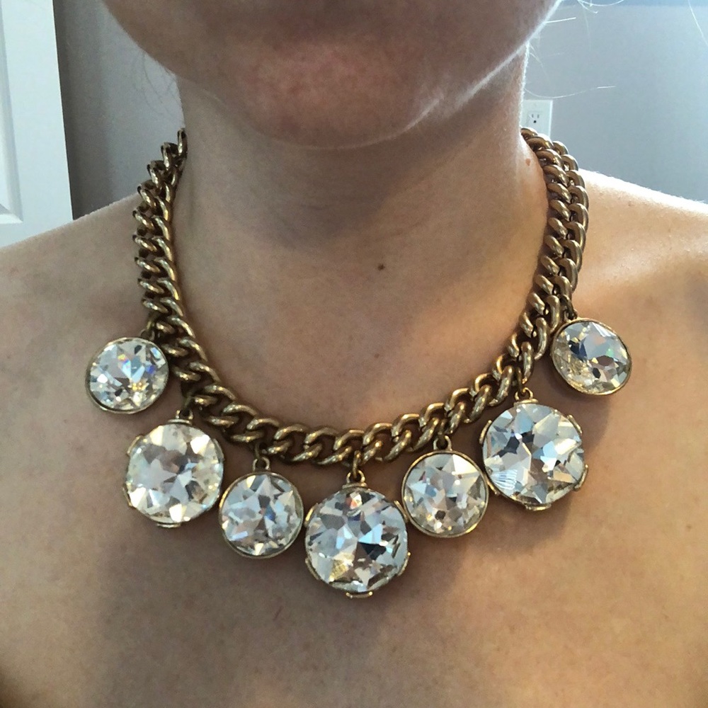 2 for $12. Crystal statement necklace